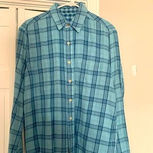 Faherty Mens Reversible Flannel